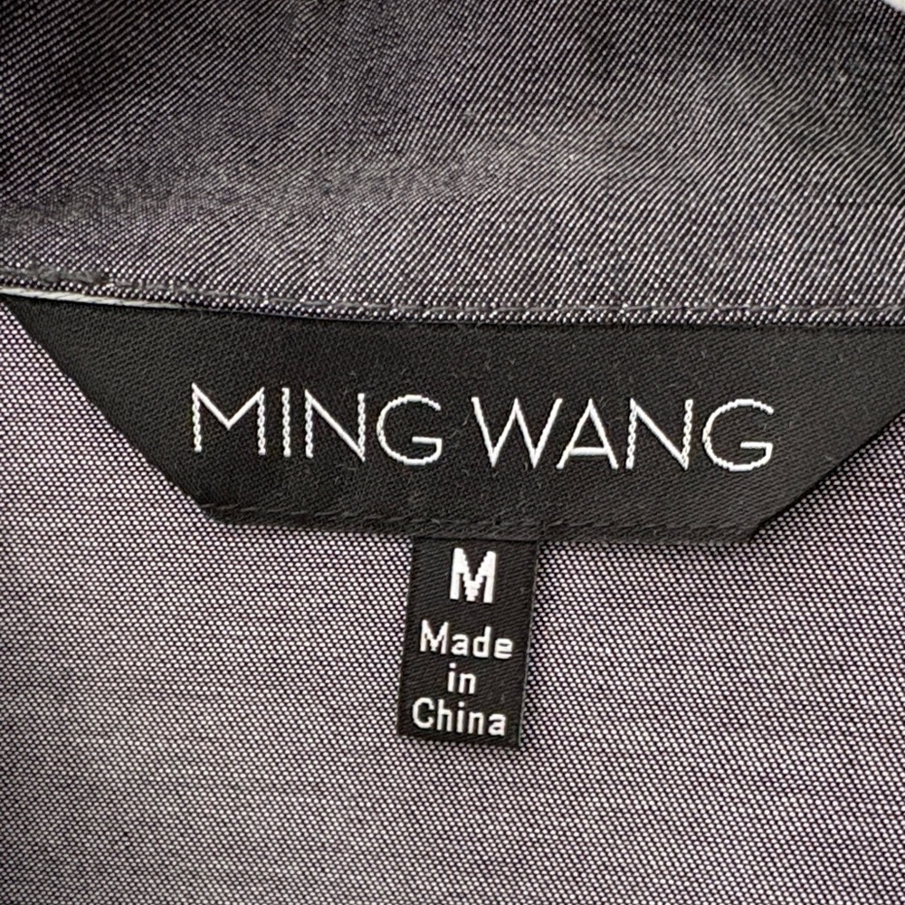 Ming Wang Charcoal Grey Sleeveless Top Size Medium Excellent Condition - Picture 2 of 7